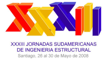 Comparison of the damages produced by Chilean earthquakes with different seismogenic sources